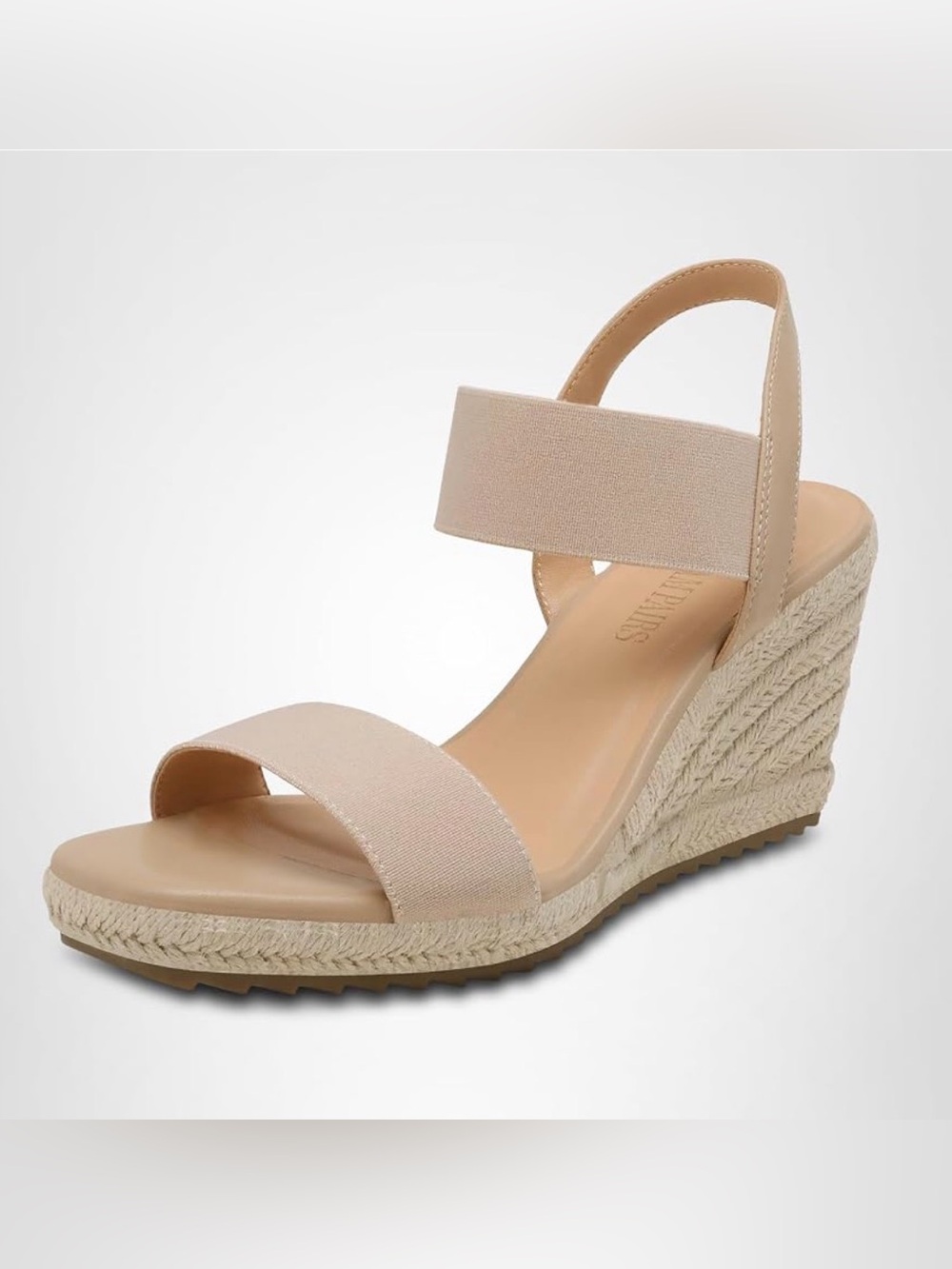 NEW Women’s Espadrilles Platform Sandals 6.5 Nude